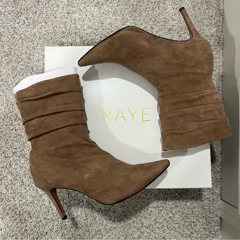 {Raye} Sarasota Bootie - Taupe - Size 6.5